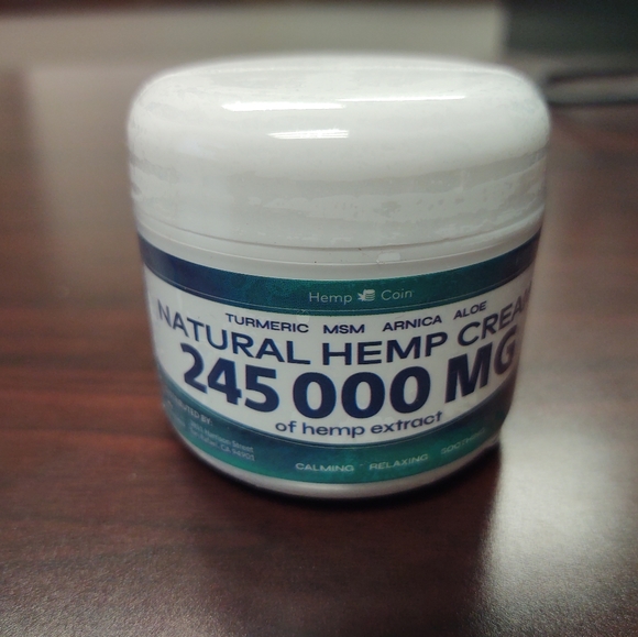 Natural Hemp Cream 245000 mg - 2 oz - NEW - Picture 2 of 9